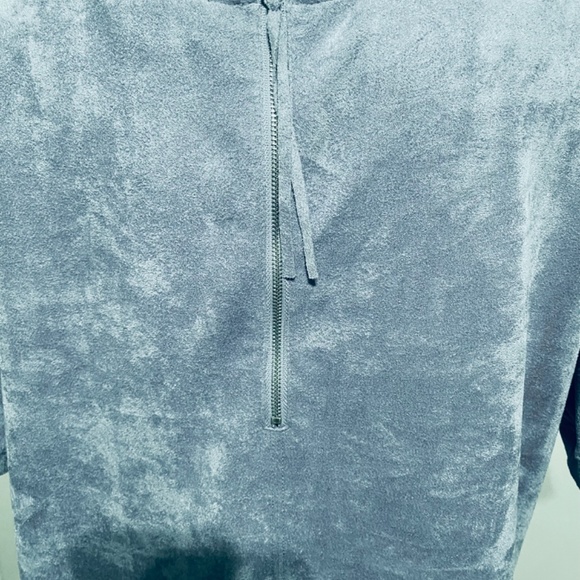 Halston Hi/Low Faux Suede Tunic Top - NWT - Picture 7 of 13